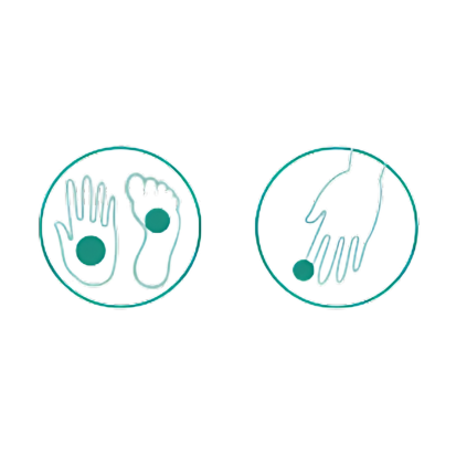 Image showing 90% of patients cured after a maximum of 6 verrutop treatment sesions
