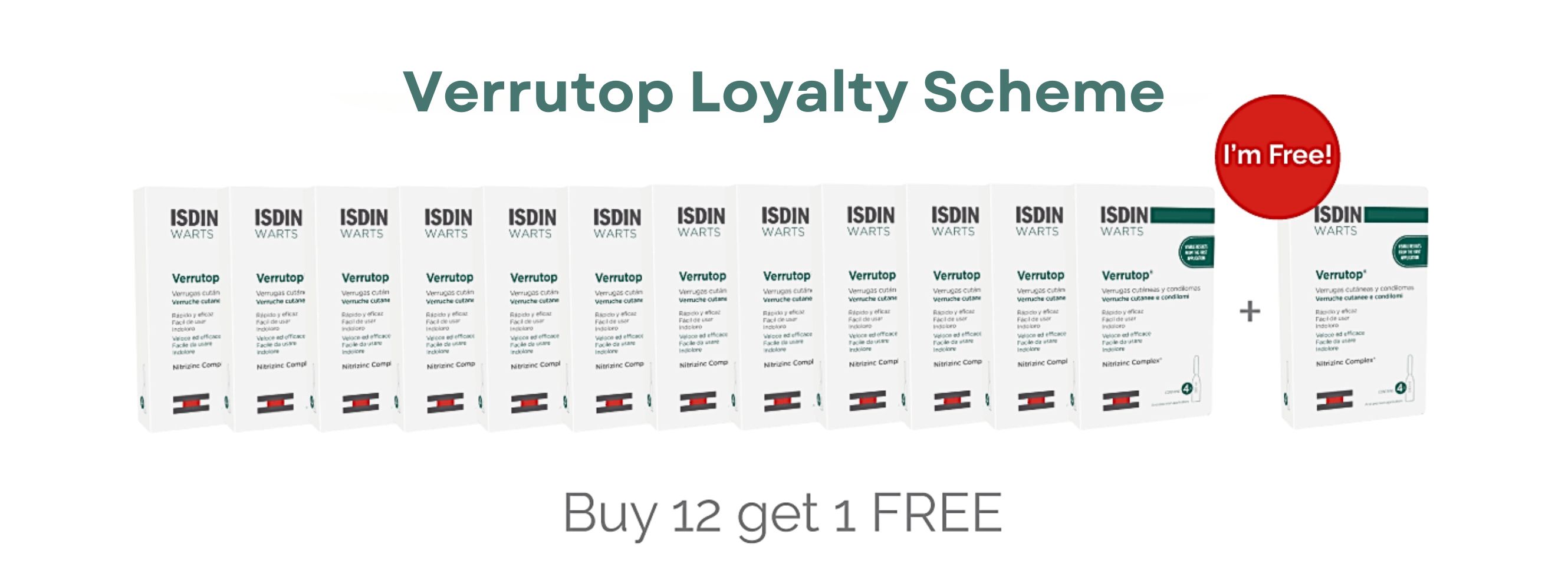 Verrutop loyalty scheme